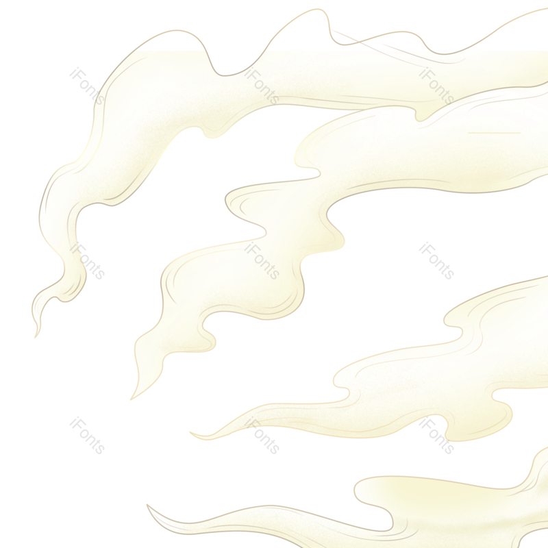 云纹图片,云朵元素,手绘云朵PNG,插画素材免抠素材